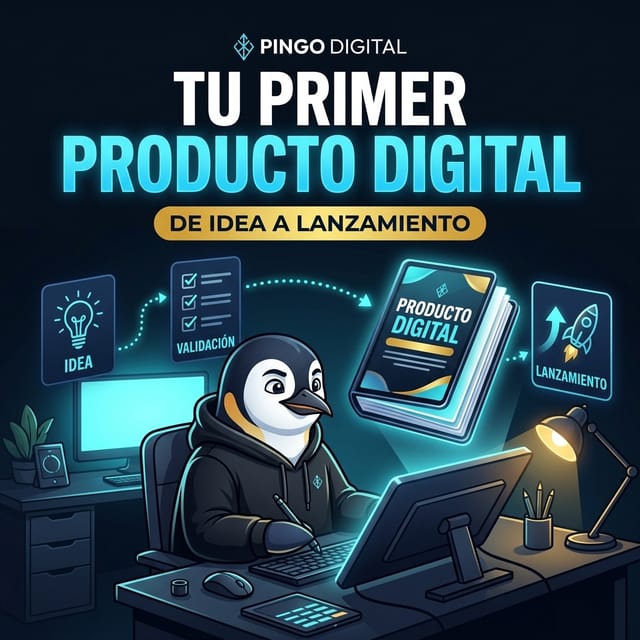 Portada de Tu Primer Producto Digital de Pingo Digital